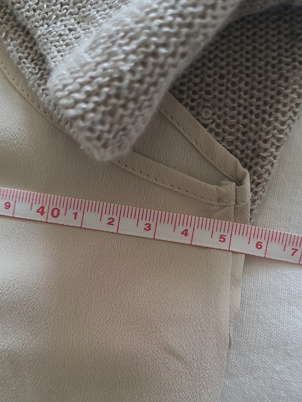 Brunello Cucinelli Taupe Sequin Knit V-Neck Maxi Dress - Picture 11 of 11